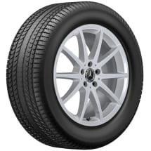 19 inch wheel set GLE SUV V167 silver genuine Mercedes-Benz | A1674010400/0500 7X45-V167
