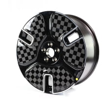 19-inch wheel set Smart ONE #1 HX-11 black with aero element Genuine Smart | QAP8891568379/8891684855B03-B