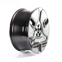 19-inch wheel set Smart ONE #1 HX-11 black with aero element Genuine Smart | QAP8891568379/8891684855B03-B