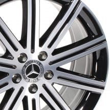 19 inch wheel set 10-spoke wheel V-Class BR447 original Mercedes-Benz | A44740156007X23-Satz