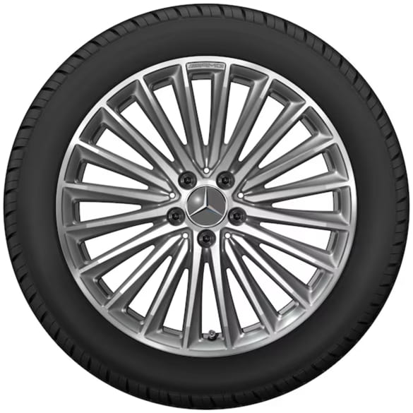 19-inch wheels AMG GT 43 C192 multi-spoke titanium grey | A2324011900/A1924010300 7X21-C192 19-inch wheels AMG GT 43 C192 multi-spoke titanium grey | A2324011900/A1924010300 7X21-C192