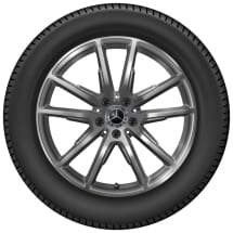19 inch wheels EQE SUV X294 5-double-spokes tremolite | A2944010400 7X28-X294