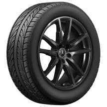 19 inch wheels EQE SUV X294 5-double-spokes black glossy | A2944010400 7X43-X294