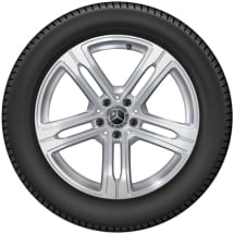 19 inch wheels EQE SUV X294 5-spokes vanadium silver | A2944012000 7X45-X294