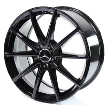 19 inch EQE rims set black high sheen | A2954014000 7X43