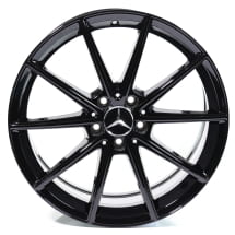 19 inch EQE rims set black high sheen | A2954014000 7X43