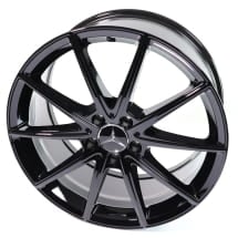 19 inch EQE rims set black high sheen | A2954014000 7X43