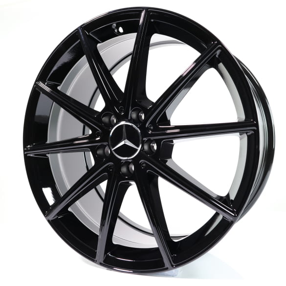 19 inch EQE rims set black high sheen | A2954014000 7X43
