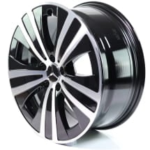 19 inch EQE rims set black high sheen | A2954011200 7X23-B