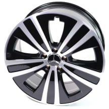 19 inch EQE rims set black high sheen | A2954011200 7X23-B