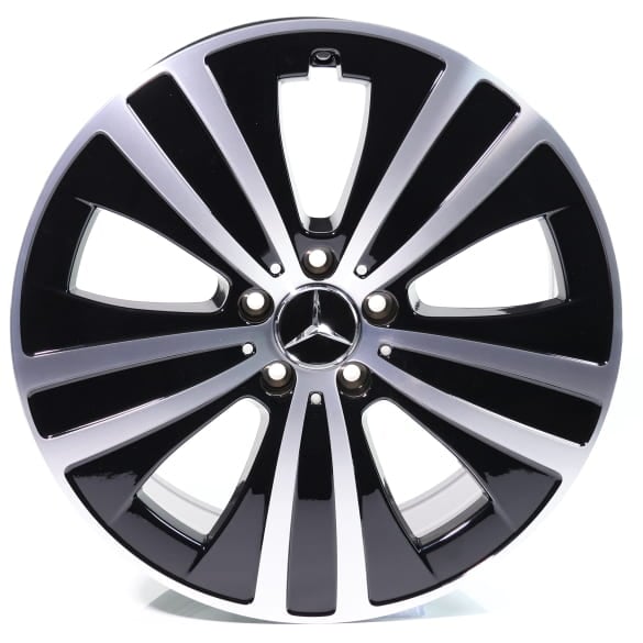 19 inch EQE rims set black high sheen | A2954011200 7X23-B