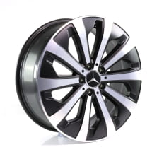 19 inch wheels GLA H247 sedan black matte Genuine Mercedes-Benz | A2474013100 7X36-H247