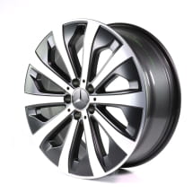 19 inch wheels GLA H247 sedan black matte Genuine Mercedes-Benz | A2474013100 7X36-H247