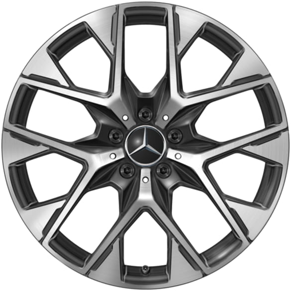 19 inch wheels GLC Coupe C254 black Y-spokes Genuine Mercedes-Benz | A2544015000 7X23-C254