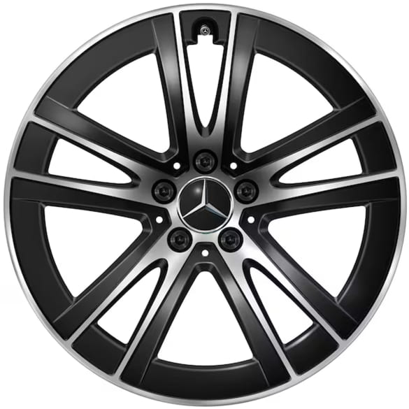 19 inch wheels GLC Coupe C254 black 5-double-spokes Aero Genuine Mercedes-Benz