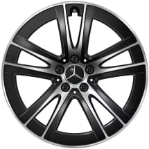 19 inch wheels GLC SUV X254 black Genuine Mercedes-Benz | A2544015700/5900 7X23-X254