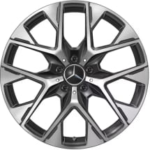19 inch wheels GLC SUV X254 black Y-spokes Aero | A2544016000/6600 7X23-X254