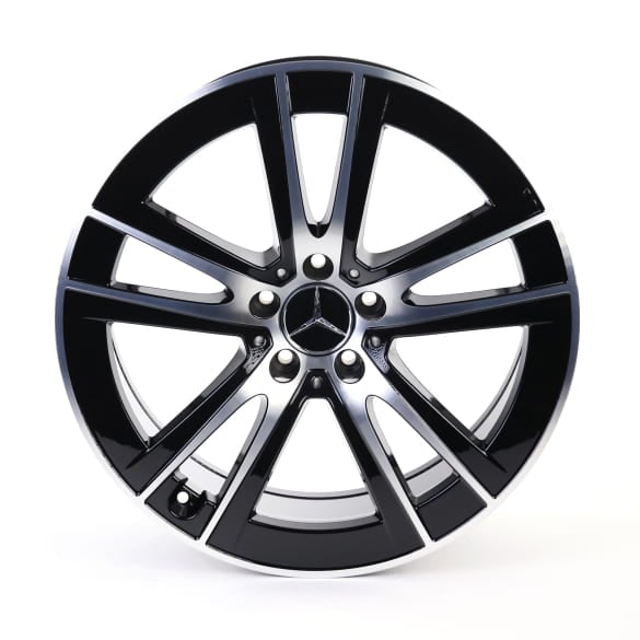 19 inch wheels GLC SUV X254 black Genuine Mercedes-Benz | A2544015700/5900 7X23-X254