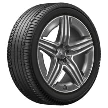 20 inch AMG wheels GLC Coupe C254 tantalum grey 5 double spokes | A2544010600 7Y51-C254