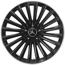 20-inch AMG wheels GLC X254 SUV Hybrid black multi-spoke Genuine | A2544010800/-0900 7X72-X254
