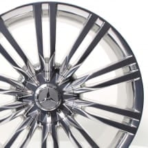 20 inch S-Class 223 10-double-spokes silver genuine Mercedes-Benz | A22340140/4100