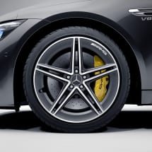 20 inch AMG GT X290 rims 5-double-spoke tantal grey genuine Mercedes-AMG | A29040104/0500-7Y51