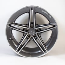 20 inch AMG GT X290 rims 5-double-spoke tantal grey genuine Mercedes-AMG | A29040104/0500-7Y51