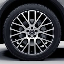 20 inch rims genuine Mercedes-Benz X253/C253 y-spoke black | A2534015200-7X23
