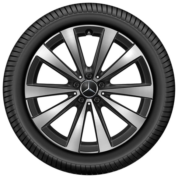 20 inch rims EQS V297 black genuine Mercedes-Benz | A2974011900-7X23