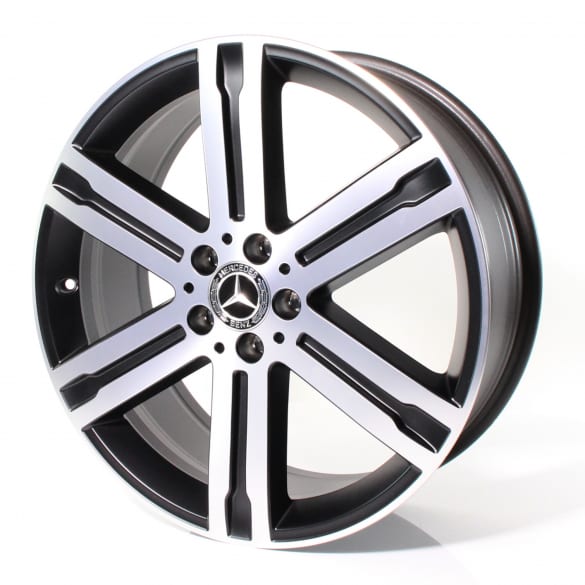 20 inch rim set GLA H247 6-spoke black matte Mercedes-Benz