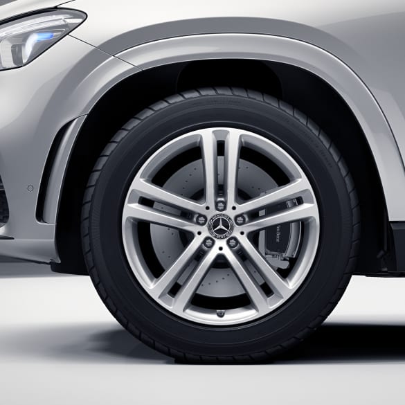 20 inch rim set GLE V167 5-double-spoke-wheel silver genuine Mercedes-Benz