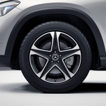 20 inch GLE V167 5-spoke rim set genuine Mercedes-Benz | A16740122/2300-7X23-V167