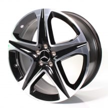 20 inch GLE V167 5-spoke rim set genuine Mercedes-Benz | A16740122/2300-7X23-V167