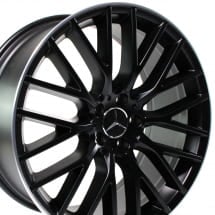 20 inch S-Class 223 Y-spokes black matt genuine Mercedes-Benz | A22340138/39007X71