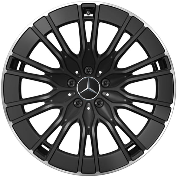 20 inch wheels E-Klasse W214 sedan black Multi-spoke Design Genuine Mercedes-Benz