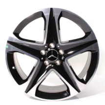 20 inch wheels GLE Coupe C167 black glossy 5-spokes | A16740122/2300-7X23-C167