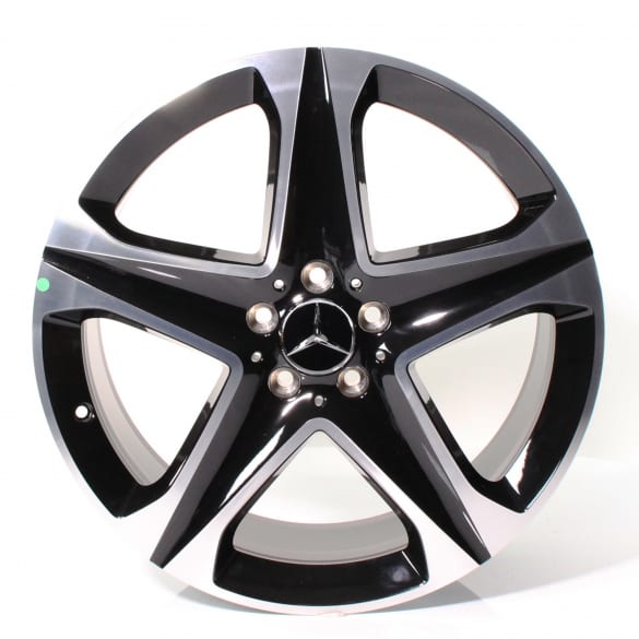 20 inch wheels GLE coupe C167 black 5-spoke Genuine Mercedes-Benz