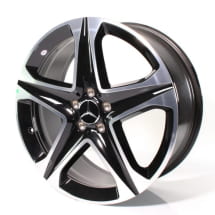 20 inch wheels GLE Coupe C167 black glossy 5-spokes | A16740122/2300-7X23-C167