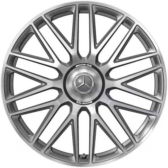 21-inch forged wheels AMG GT 43 C192 Y-spoke titanium grey