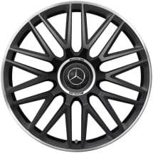 21-inch forged wheels AMG GT 43 C192 Y-spoke black matte | A2324012900/A1924010600 7X71-C192