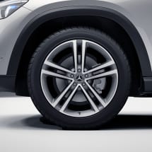 21 inch GLE V167 5-Double-Spoke rim set genuine Mercedes-Benz | A16740103/1100-7X21-V167