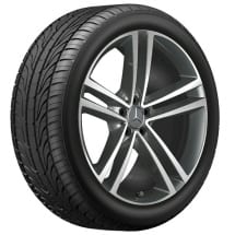 21 inch GLE V167 5-Double-Spoke rim set genuine Mercedes-Benz | A16740103/1100-7X21-V167