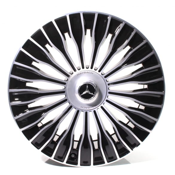21 inch rim set S-Class V223 multi-spoke wheel black high-sheen genuine Mercedes-Benz Maybach
