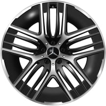 21 inch wheels EQE SUV X294 5-Y-spokes black silver glossy | A2944010800 7X23-X294