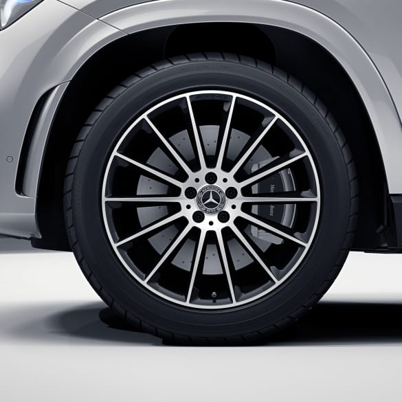 21 inch wheels GLE Coupe C167 black multi-spoke wheel Genuine Mercedes-AMG