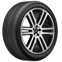 21 inch wheels GLE Coupe C167 6-double-spokes black matte | A1674012600/2800 7X36-C167