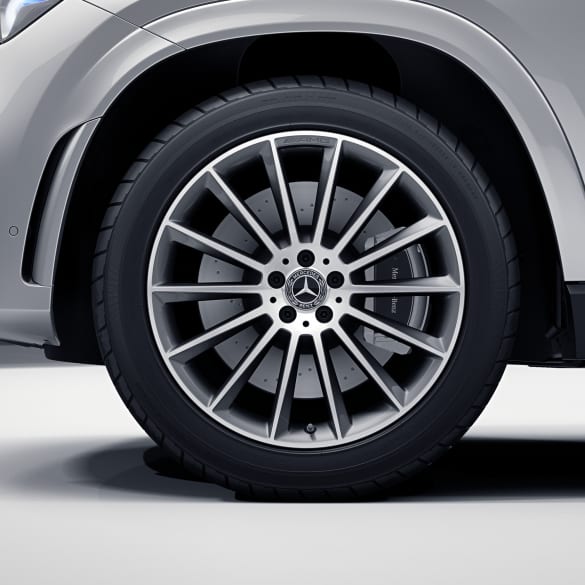 21 inch wheels GLE coupe C167 titanium grey multi-spoke wheel Genuine Mercedes-AMG