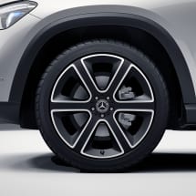 22 inch GLE V167 6-Spoke rim set genuine Mercedes-Benz | A16740130/3100-7X36