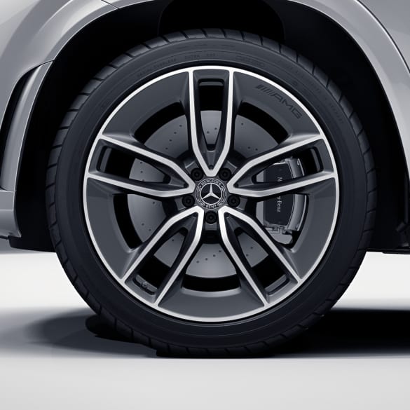 22 inch wheels GLE Coupe C167 tremolit metallic 5-twin-spoke Genuine Mercedes-AMG