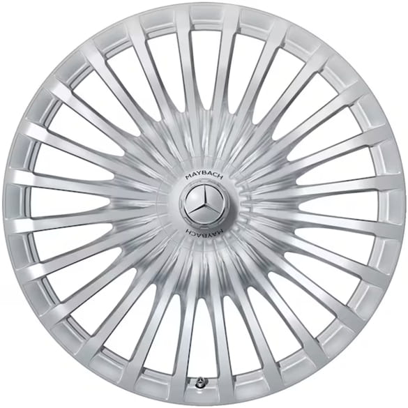 23-inch wheels GLS Maybach X167 SUV silver polished multi-spoke | A1674011600/1700 7X15-X167